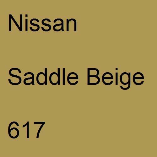 Nissan, Saddle Beige, 617.